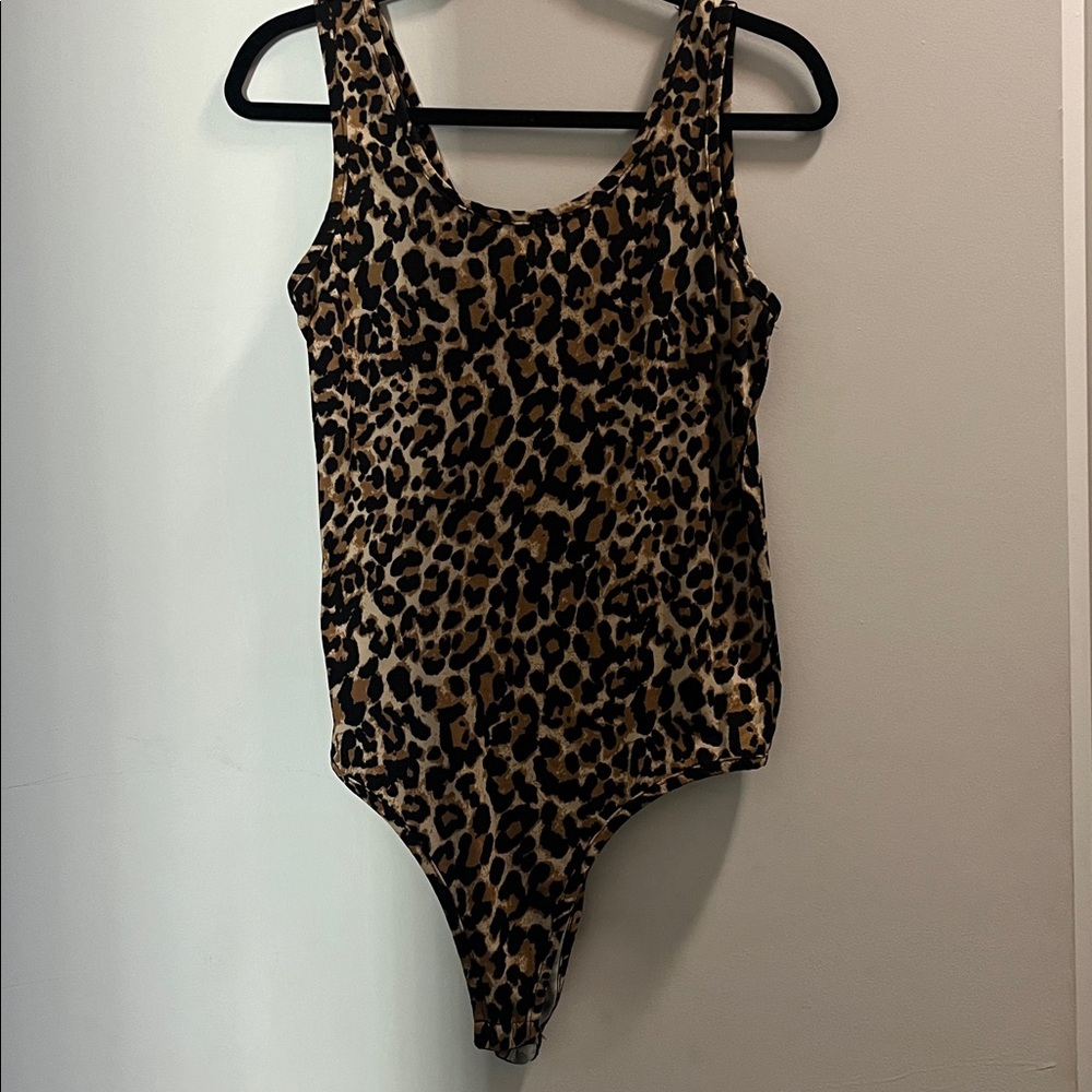 Leopard Print Bodysuit